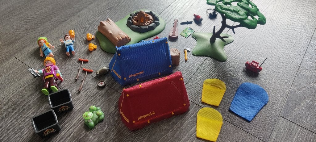 Playmobil set Camping, Ophalen, Gebruikt, Complete set, Overige typen