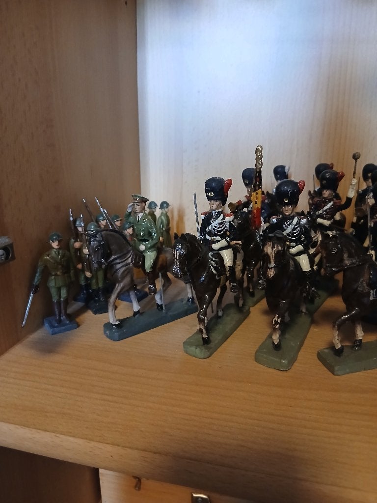 ensemble figurines DURSO Elastoline 1939, Enlèvement, Utilisé, Autres types