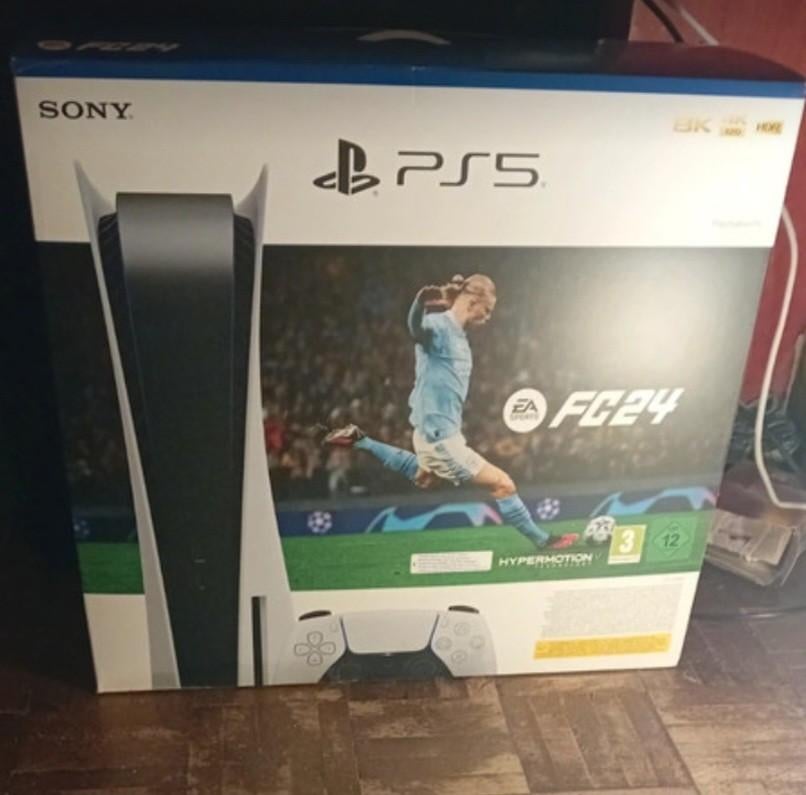 Ps5 numérique complète avec la boîte d'origine + manette, Enlèvement ou Envoi, Comme neuf, Playstation 5