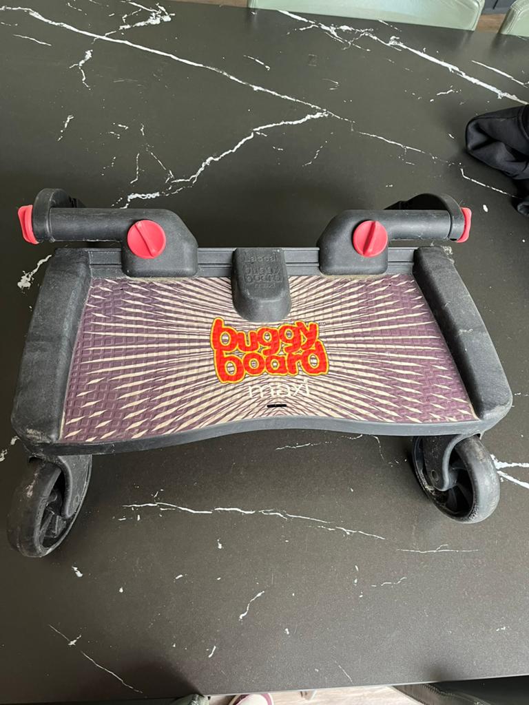 Buggy board, Ophalen, Gebruikt