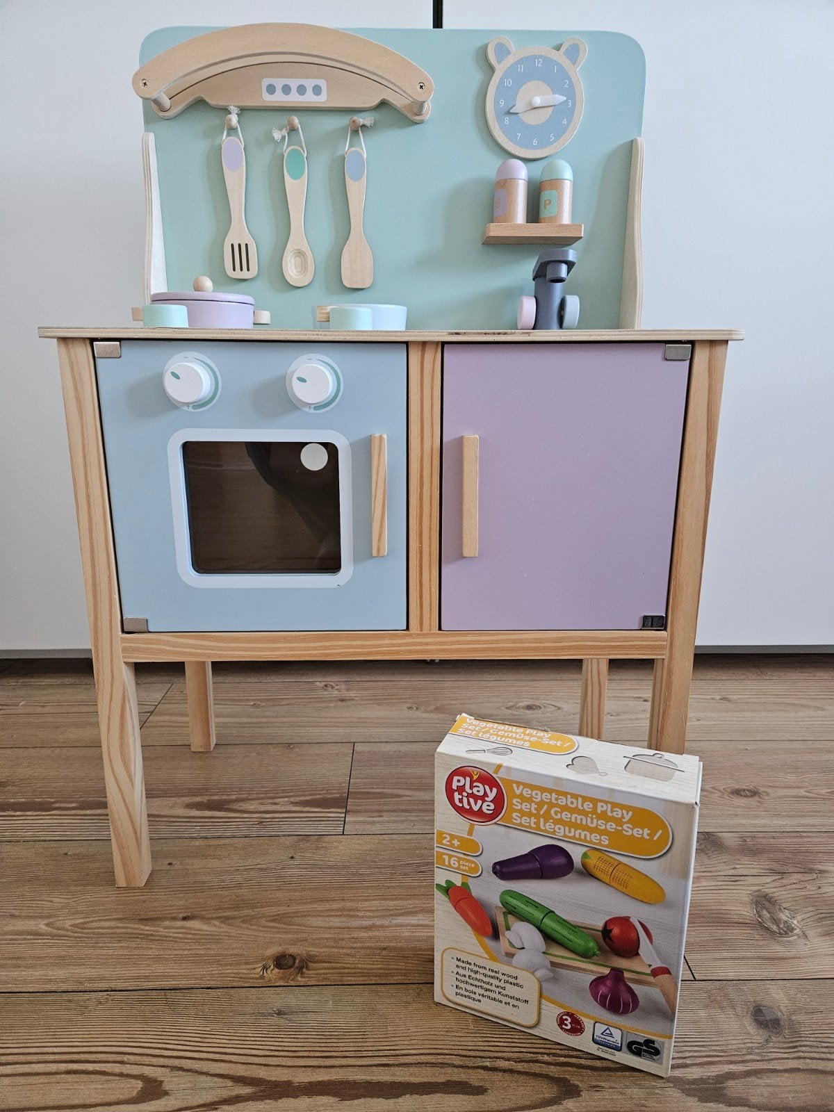 kinder keukentje, Ophalen, Zo goed als nieuw, Hout, Speelkeuken