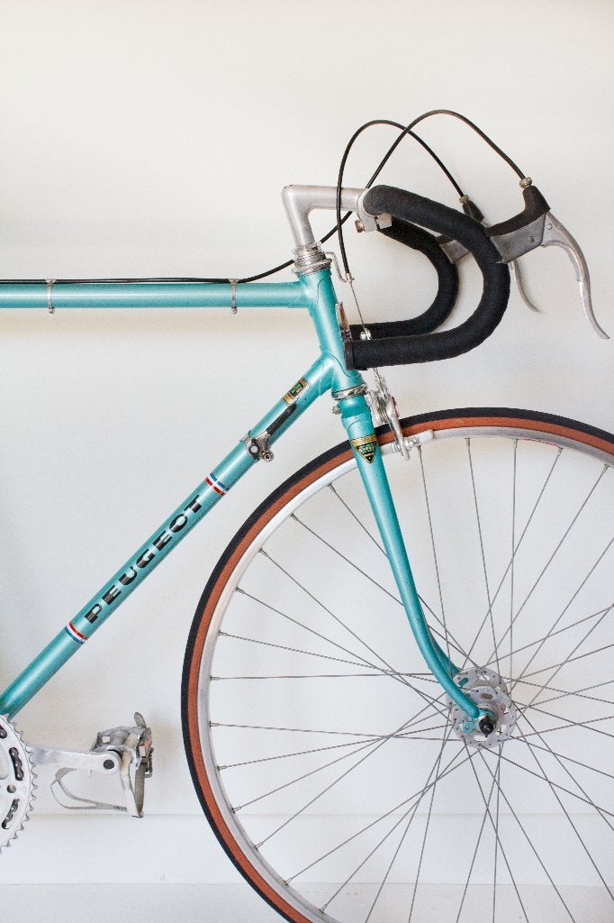Vélo de course Peugeot PSN10 bleu - 56cm, Vélos & Vélomoteurs, Autres marques, 10 à 15 vitesses, Enlèvement ou Envoi, Aluminium