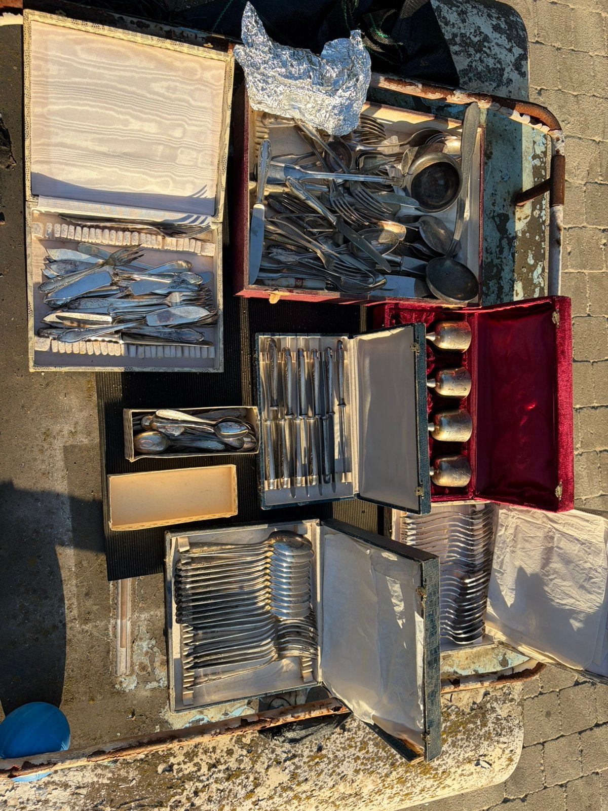 Service ancien, Enlèvement