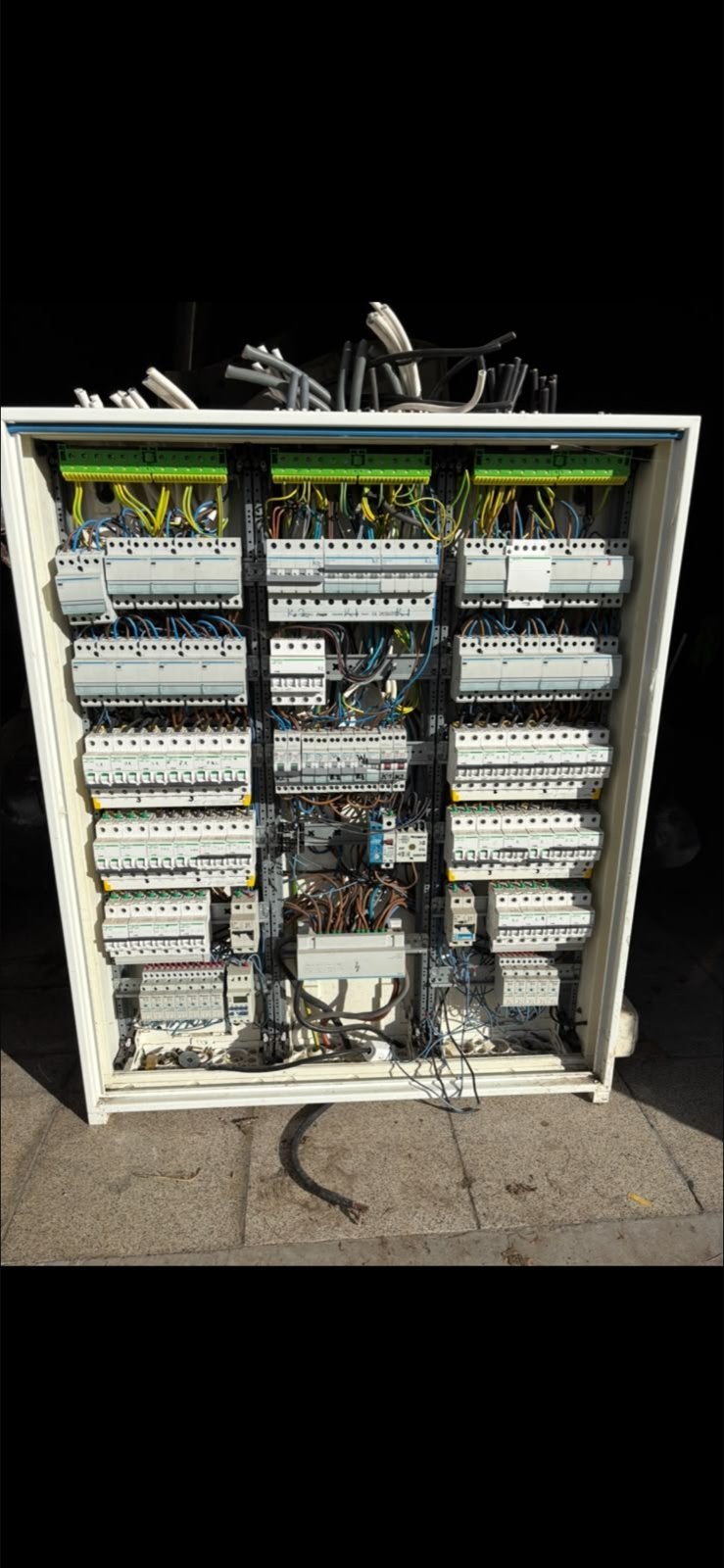 Industriële elektrische schakelkast / verdeelkast 85 x 90 cm, Doe-het-zelf en Bouw, Elektriciteit en Kabels, Ophalen, Zo goed als nieuw