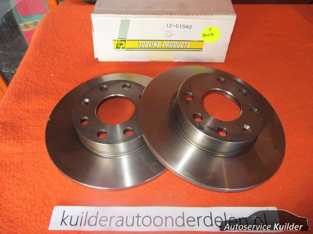 Remschijven+ blokken  Opel Corsa A Kadett D/E Topline / Delp, -, -, Opel, Nieuw