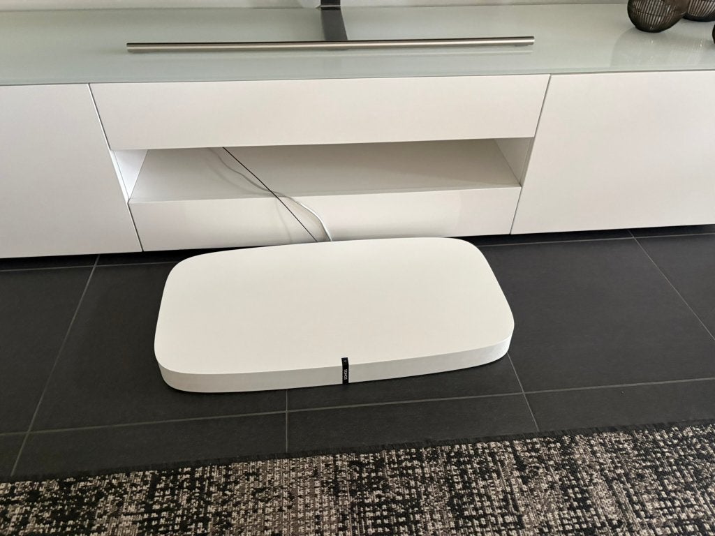 Sonos PLAYBASE - Soundplate - Wit, Enlèvement, Comme neuf