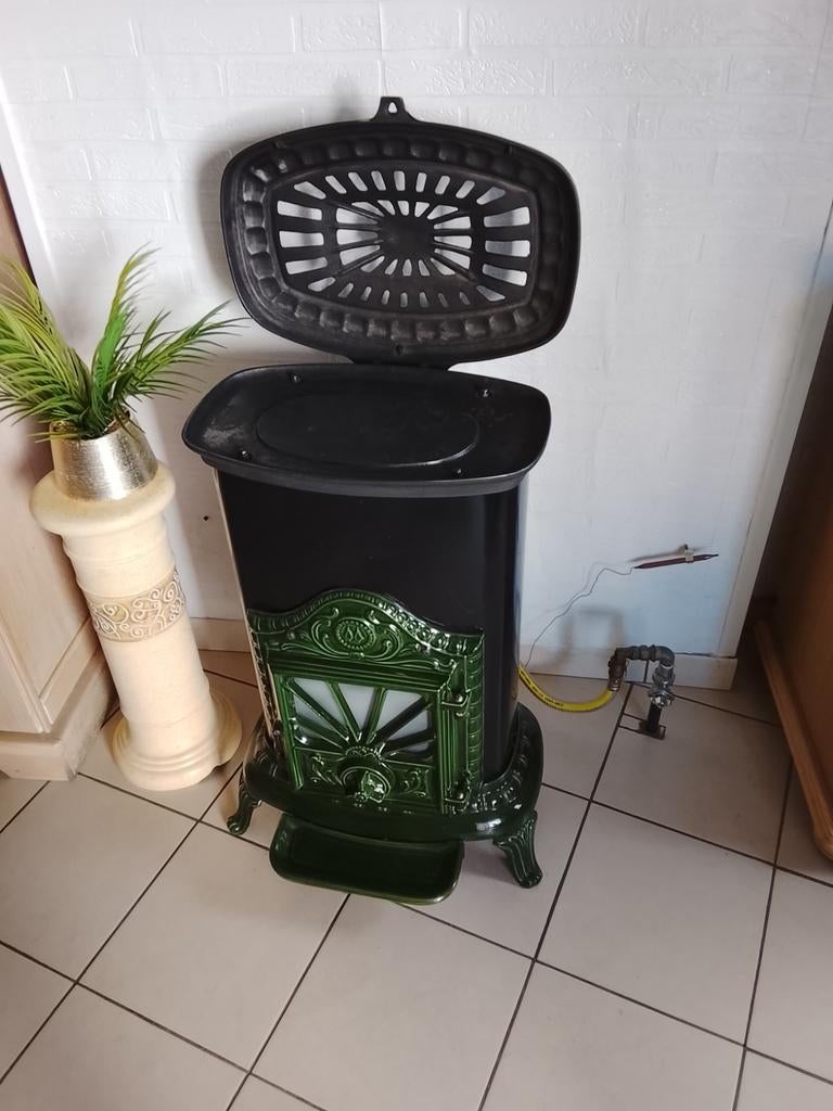 Poêle godin gaz, Maison & Meubles, Poêles, Enlèvement, Gaz