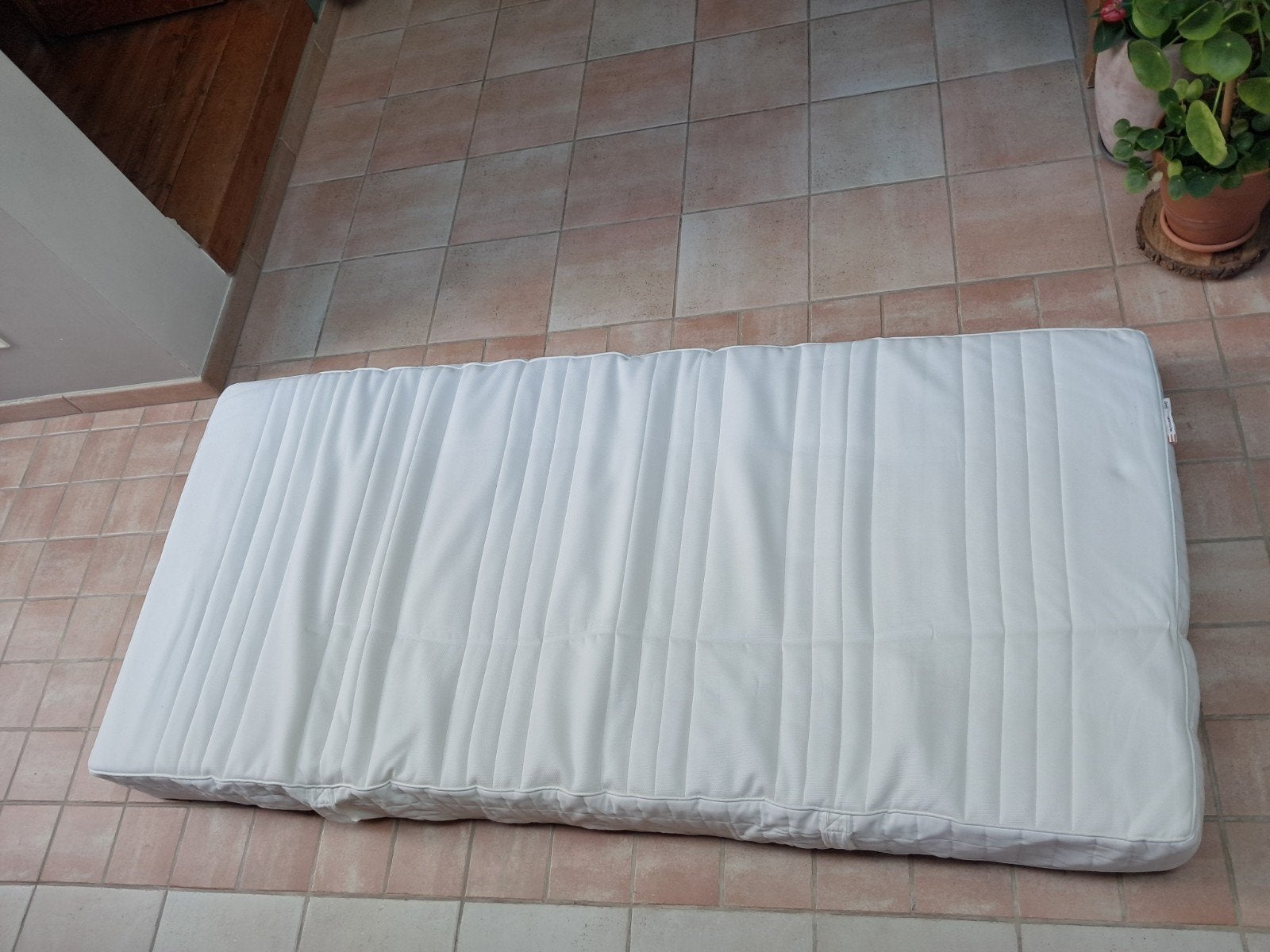 1 persoonsmatras "Matrand" van Ikea, Ophalen, Gebruikt, 90 cm, Eenpersoons