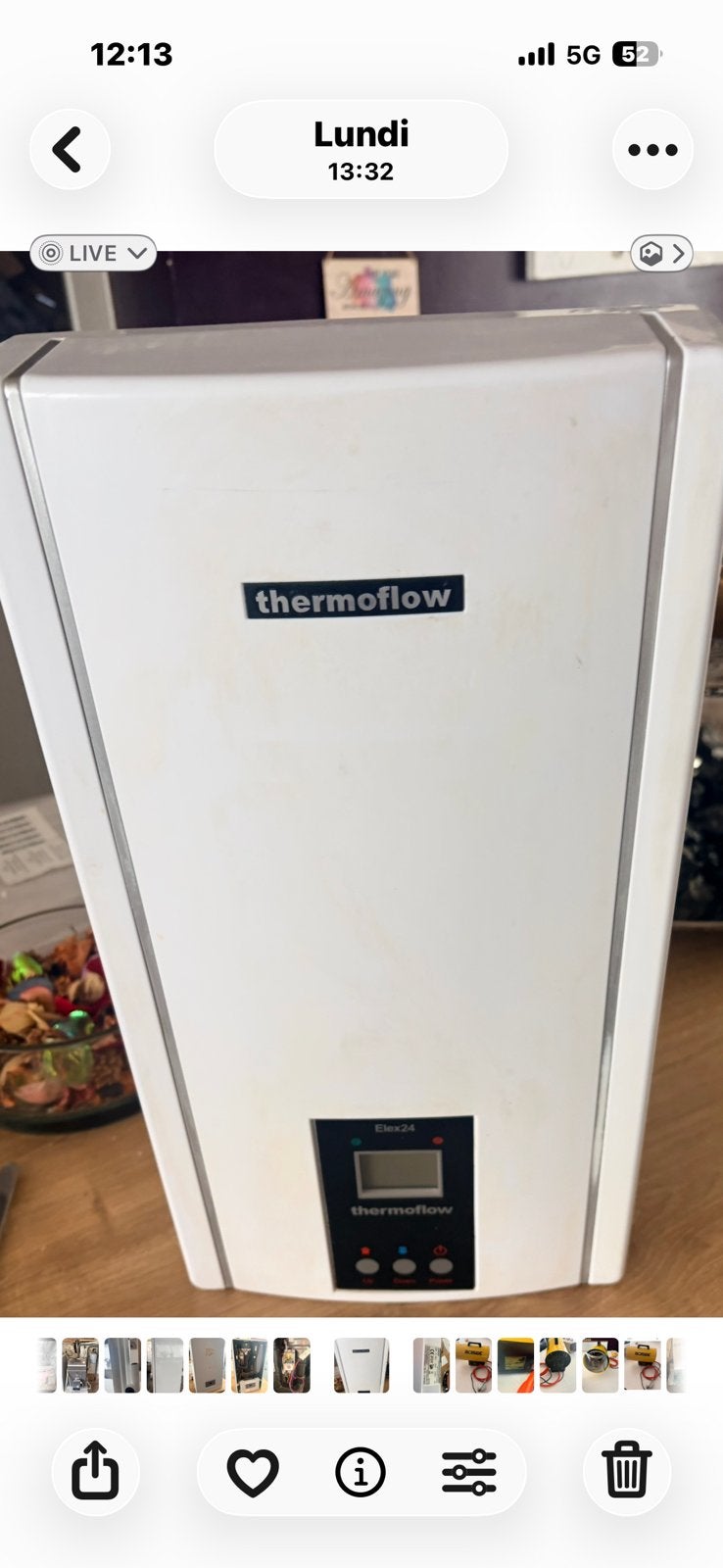 Chauffe-eau instantané électronique Thermoflow Elex 24 kW, Enlèvement ou Envoi, Comme neuf, Chauffe-eau
