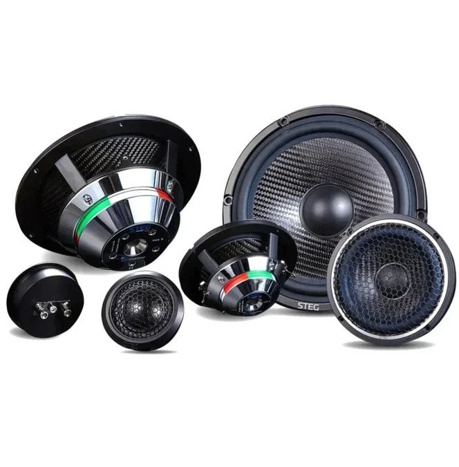 STEG Master Stroke MSS SET 3 way Component set / Speakers, Autos : Divers, Haut-parleurs voiture, Neuf, Enlèvement ou Envoi