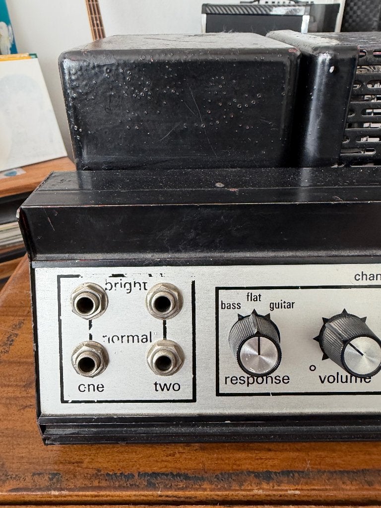 AMPEG 15S, FLIPFLOP COMBO, 50 WATT, 1977, BUIZEN, Ophalen, Gebruikt, Basgitaar, 50 tot 100 watt