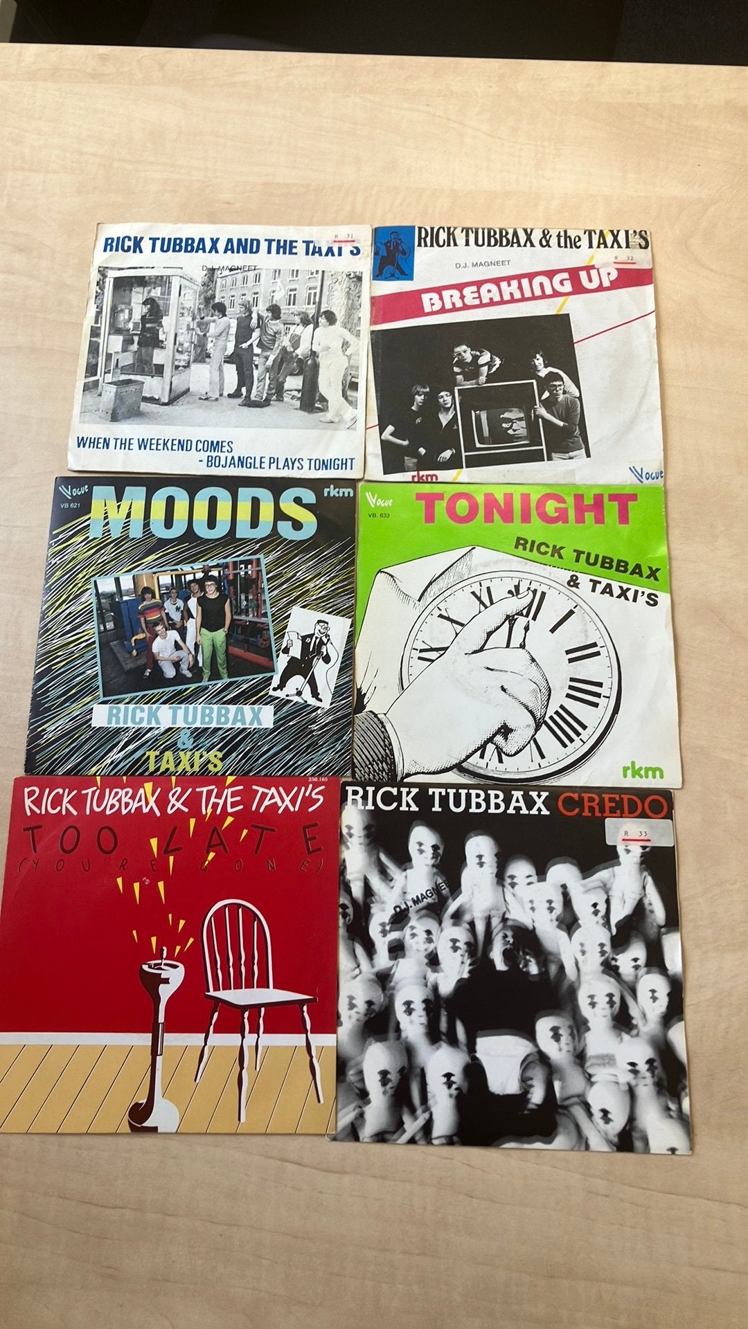 Belgische New wave - Rick Tubbax & the taxi's, Verzenden