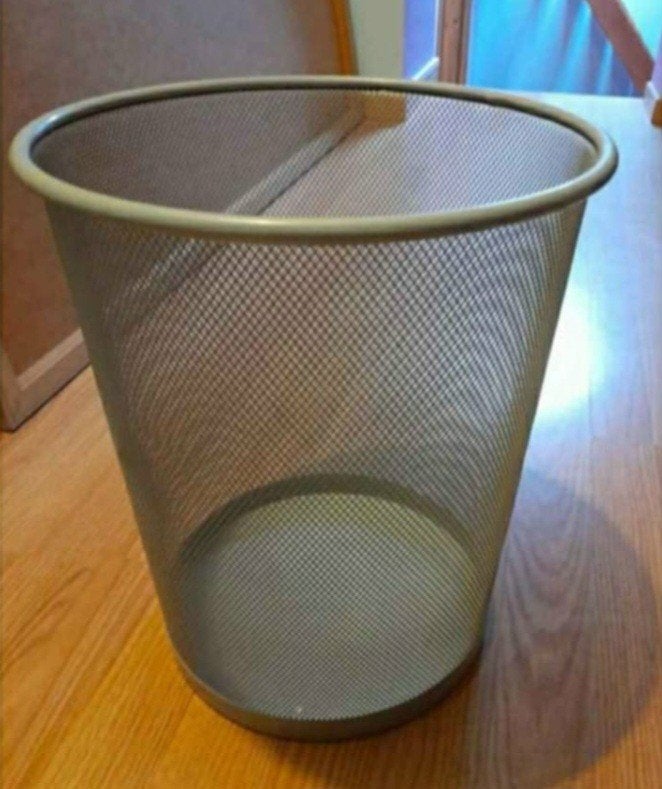 Poubelle inox, 10 à 20 litres, Enlèvement, Comme neuf, Inox