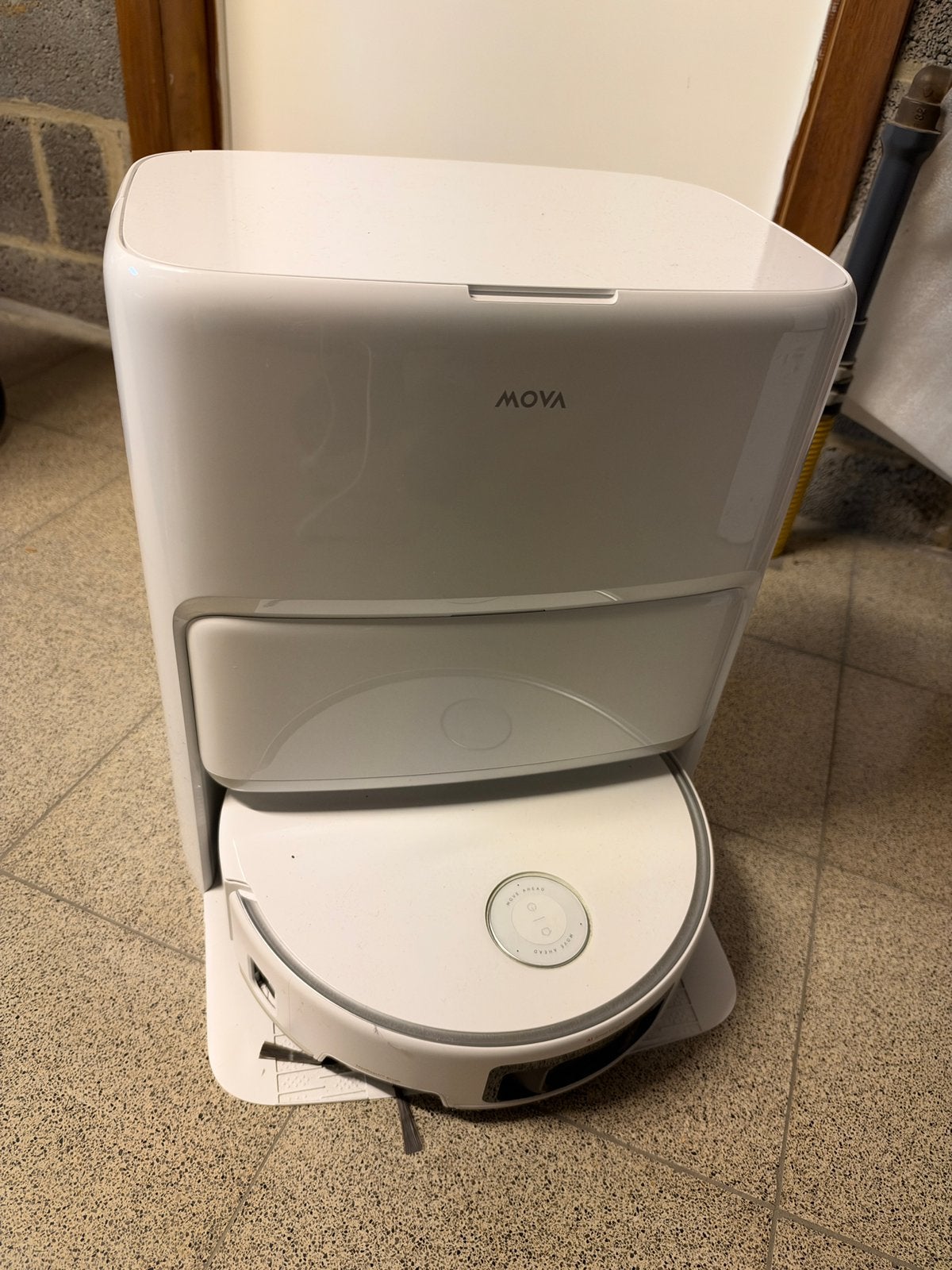 Mova Z60 robotstofzuiger, Ophalen, Zo goed als nieuw, Slimme navigatie, Robotstofzuiger