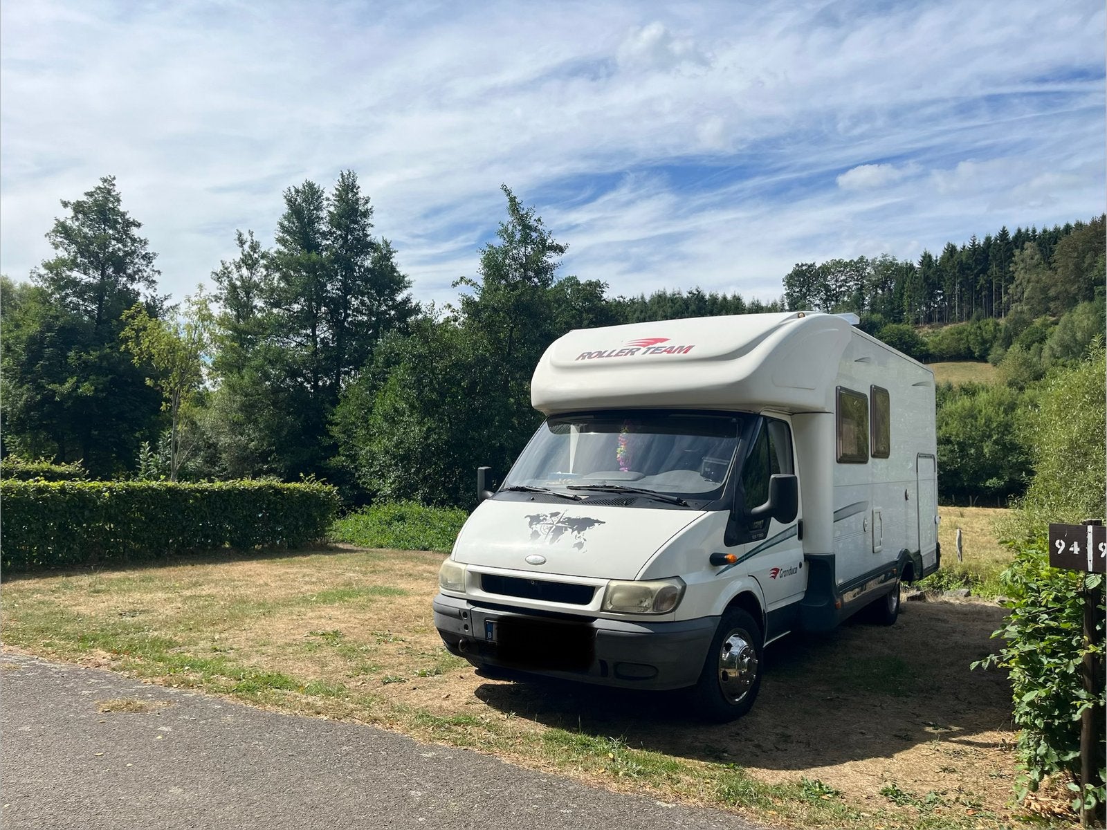 Mobilhome Ford Trigano Granduca, Ringverwarming, Ford, Particulier, Ford