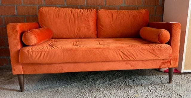 Canapé Maison du Monde, Ophalen, 150 tot 200 cm, Tweepersoons, 75 tot 100 cm