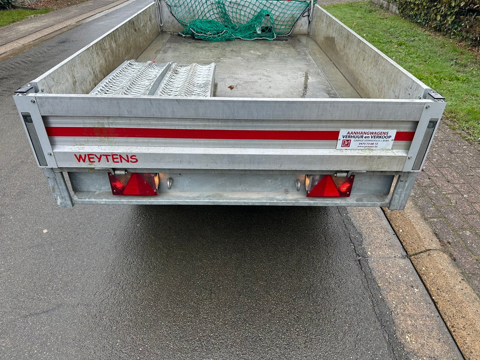 Plateau aanhangwagen coc, Auto diversen, Ophalen, Zo goed als nieuw
