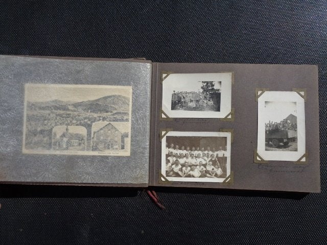 Duits foto album, aanvang jaren 30 , Forst , Arbeitsdienst, Verzamelen, Ophalen of Verzenden, Overige soorten, Overige typen