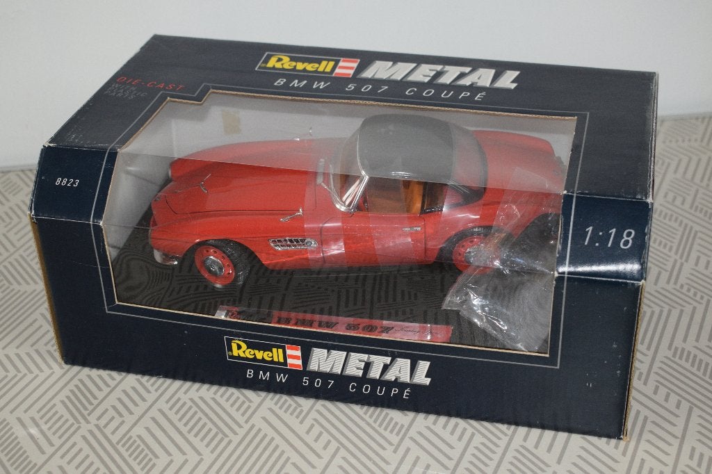 miniature automobile 1:18 neuf revell bmw 507 coupe rouge, Enlèvement ou Envoi, Neuf, Revell