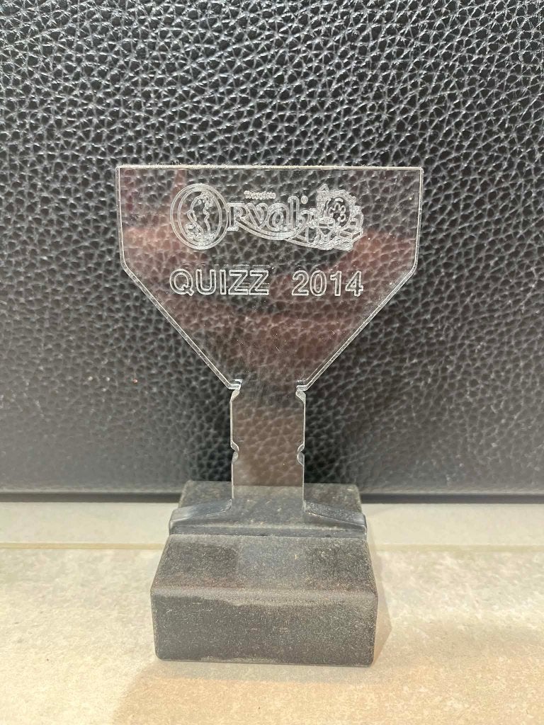 Trophée quizz Orval (Sossons d'Orvaulx) 2014, Verzamelen, Biermerken, Nieuw, Overige typen, Overige merken, Ophalen of Verzenden