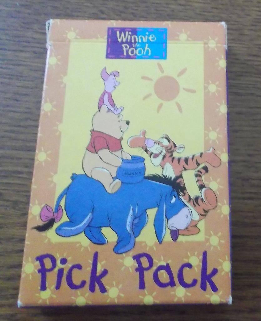 Kaartspel Disney Winnie the Pooh Pick Pack, Enlèvement, Comme neuf, Disney