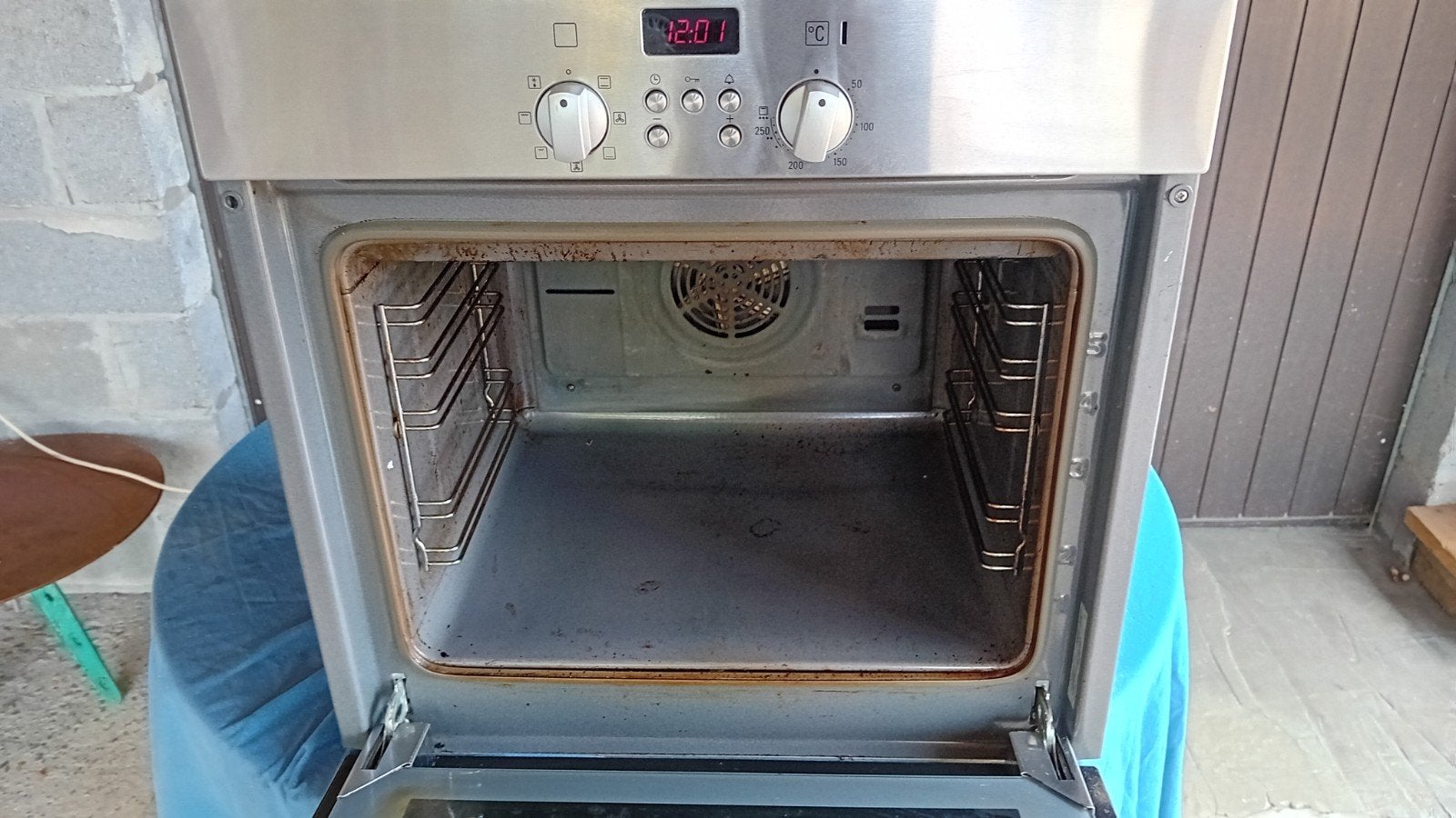 Oven en combi microgolfoven, Ophalen, Gebruikt, Oven, Hete lucht