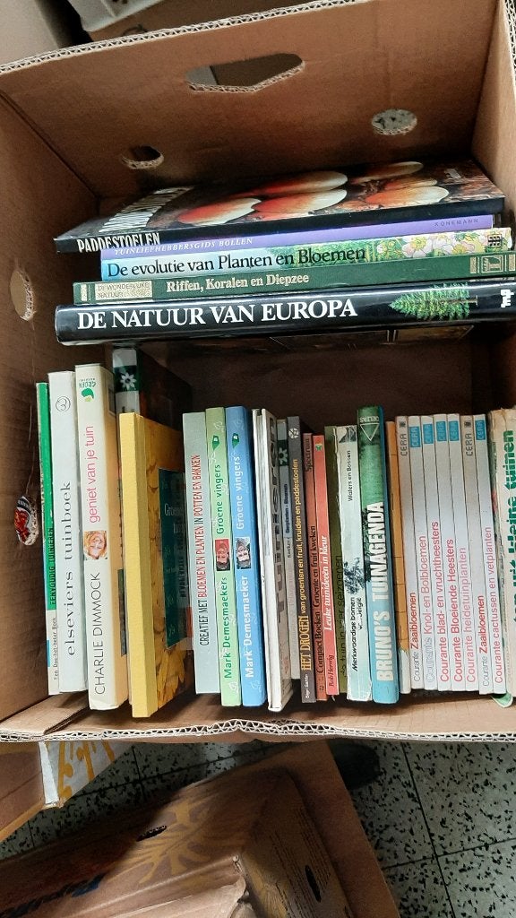 1 lot boeken planten natuur, Ophalen