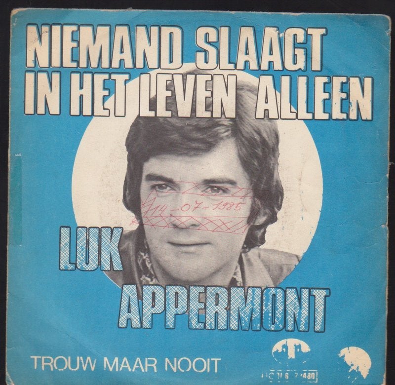 LUK APPERMONT, CD & DVD, Vinyles | Néerlandophone, Enlèvement, 7 inch