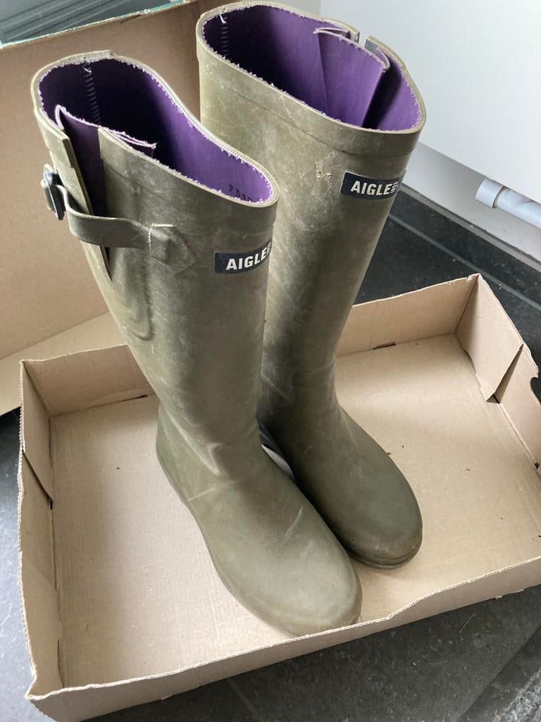 Bottes aigle taille 38 en très bon état, Ophalen, Zo goed als nieuw, Laarzen