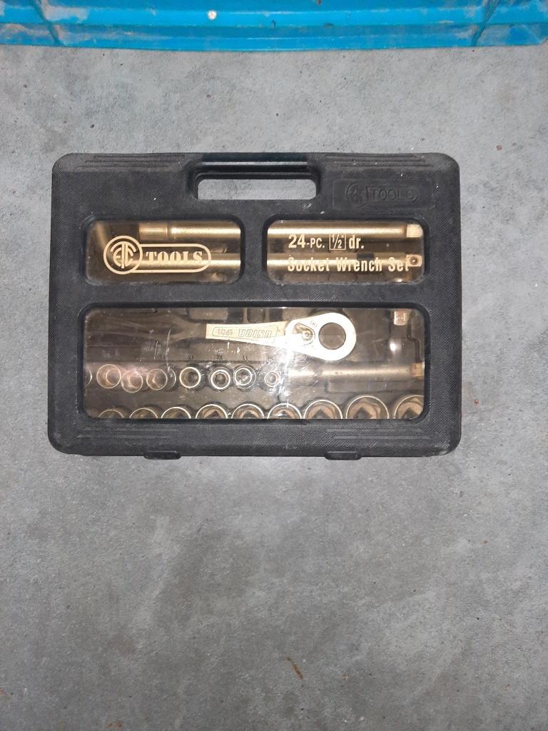 Set dopsleutels van 10 tot 32 mm, Ophalen, Gebruikt