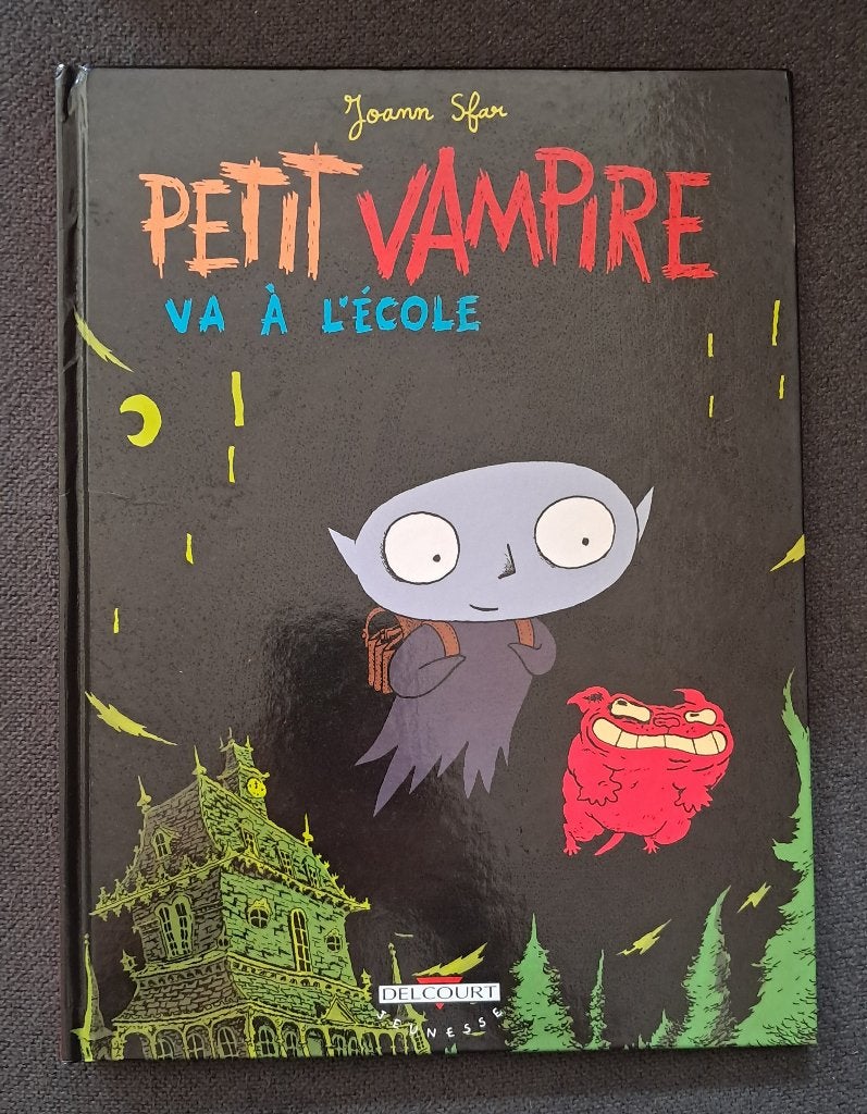 BD Petit Vampire va à l'école, Une BD, Enlèvement, Utilisé, Joann Sfar