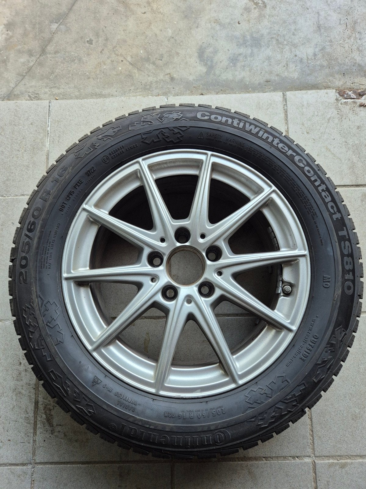 Kit jantes hiver Mercedes-Benz, Autos : Pièces & Accessoires, Pneus et Jantes, Pneus hiver, 16 pouces, Véhicule de tourisme