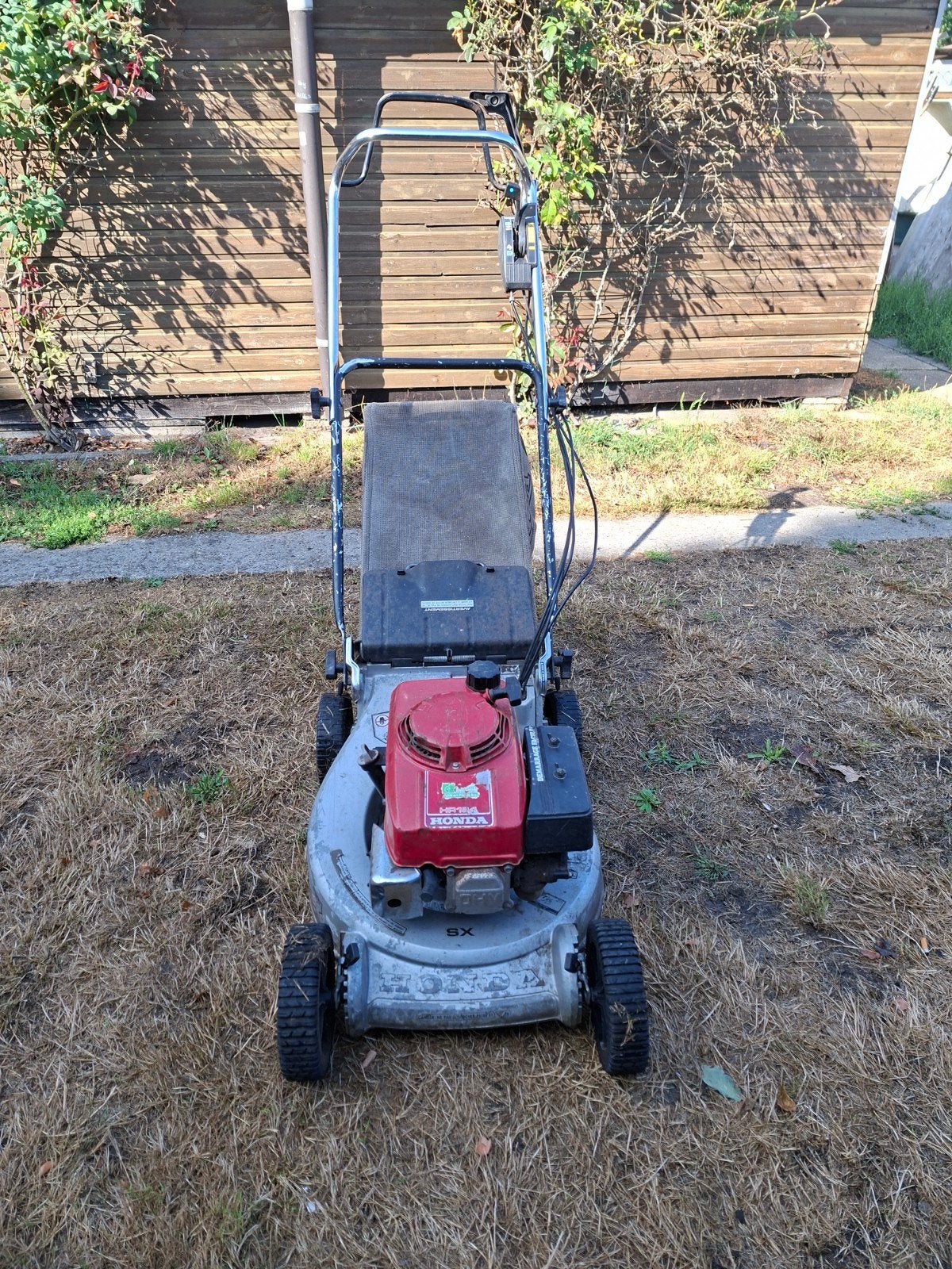 honda grasmaaier, Ophalen