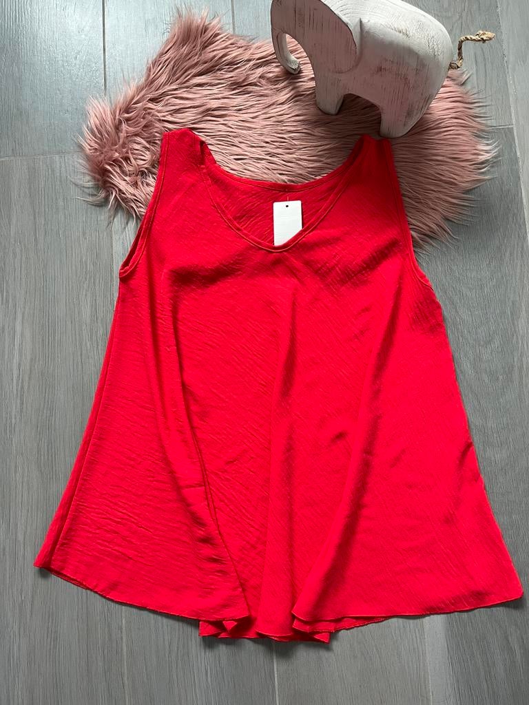 Rood topje, Kleding | Dames, Ophalen of Verzenden, Nieuw, Rood