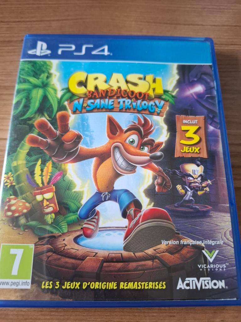 Crash Bandicoot - N-Sane Trilogy PS4, Games en Spelcomputers, Ophalen