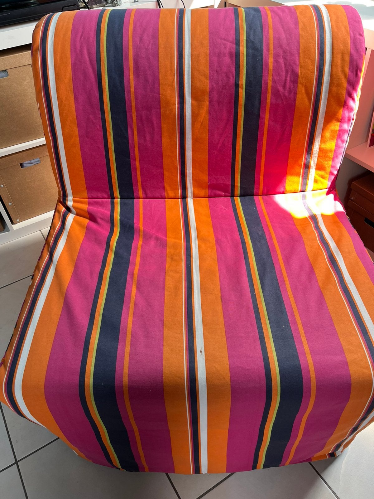 Ikea slaapzetel 1 persoon, Ophalen, Gebruikt, Eenpersoons, 190 cm of minder