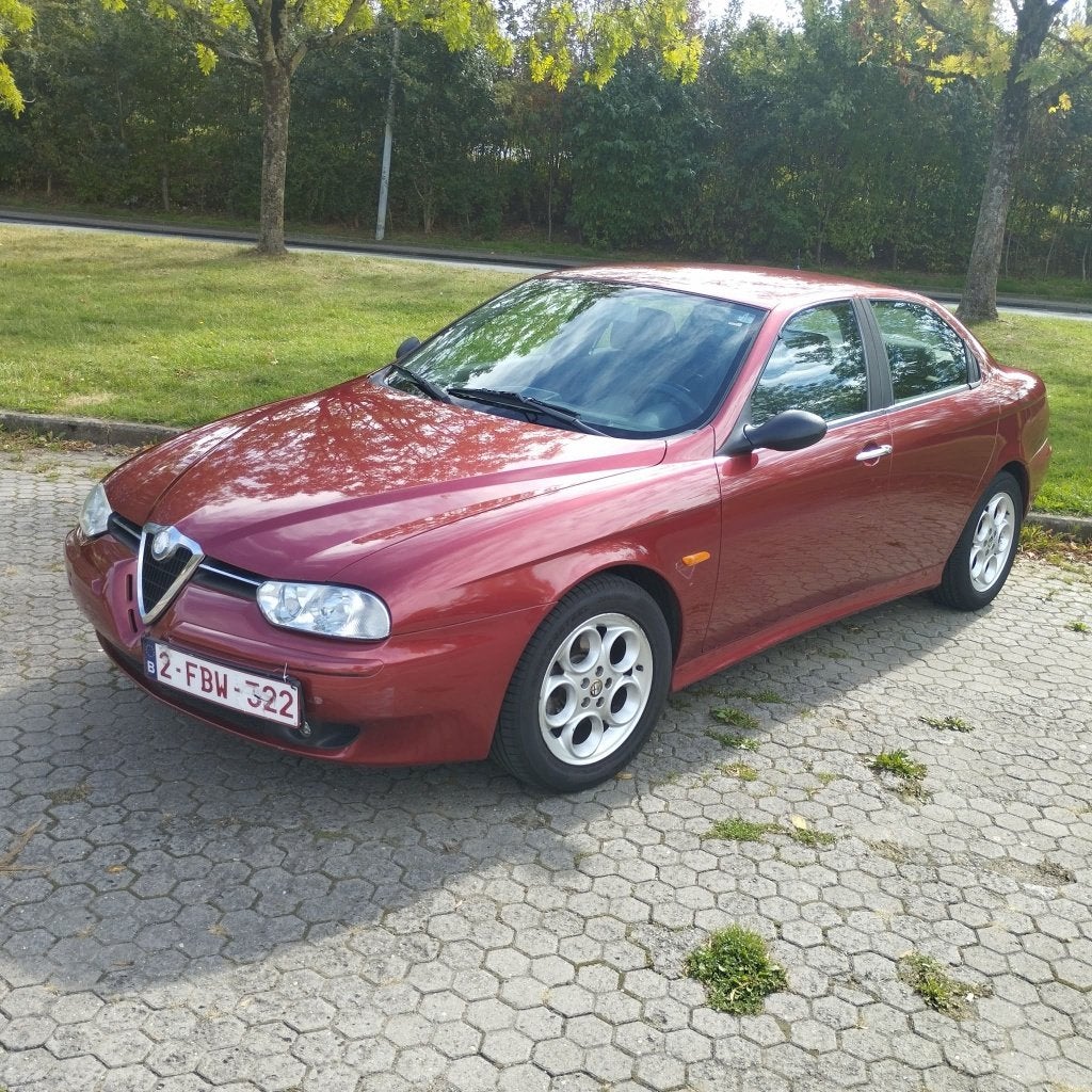 mooie Alfa Romeo 156 Twin Spark full option 16V, Autos, Achat, Noir, USB, Particulier