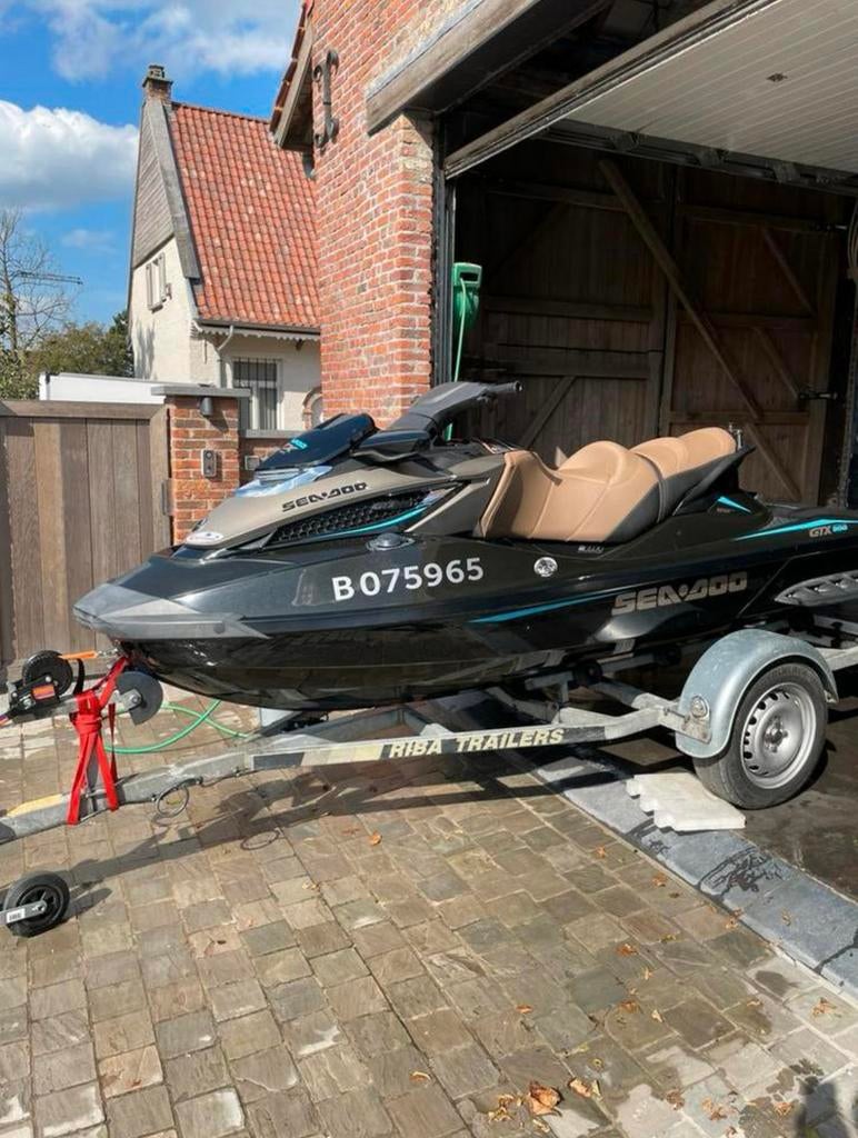 Sea Doo GTX Limited 300 (+riba jetski aanhangwagen), Watersport en Boten, Speedboten, Ophalen, Zo goed als nieuw