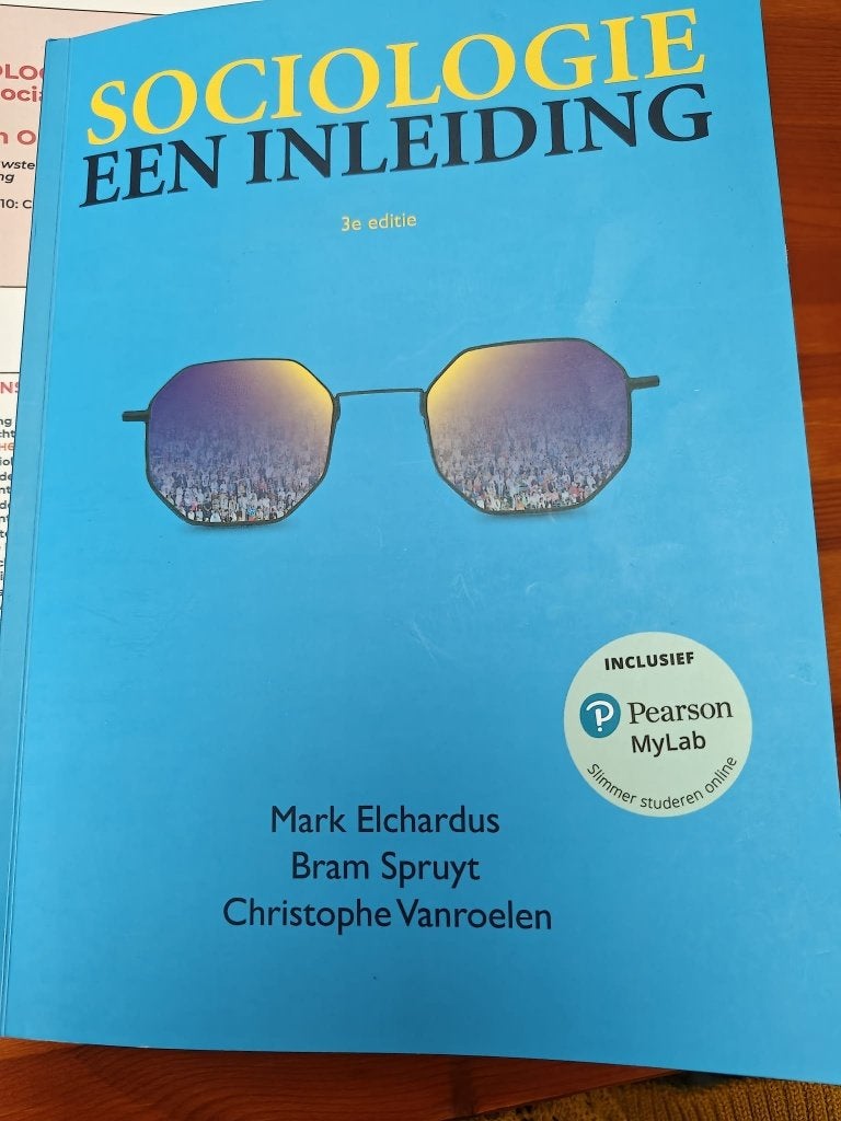 Sociologie een inleiding (3e editie), Boeken, Studieboeken en Cursussen, Ophalen of Verzenden, Zo goed als nieuw, Hogeschool, Mark Elchardus; Bram Spruyt; Christophe Vanroelen