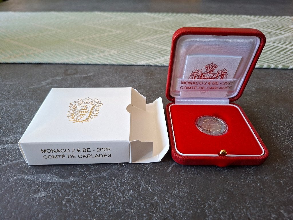 Monaco 2 euros 2025 Comté de Carladès, Enlèvement ou Envoi, Monaco, 2 euros, Monnaie en vrac