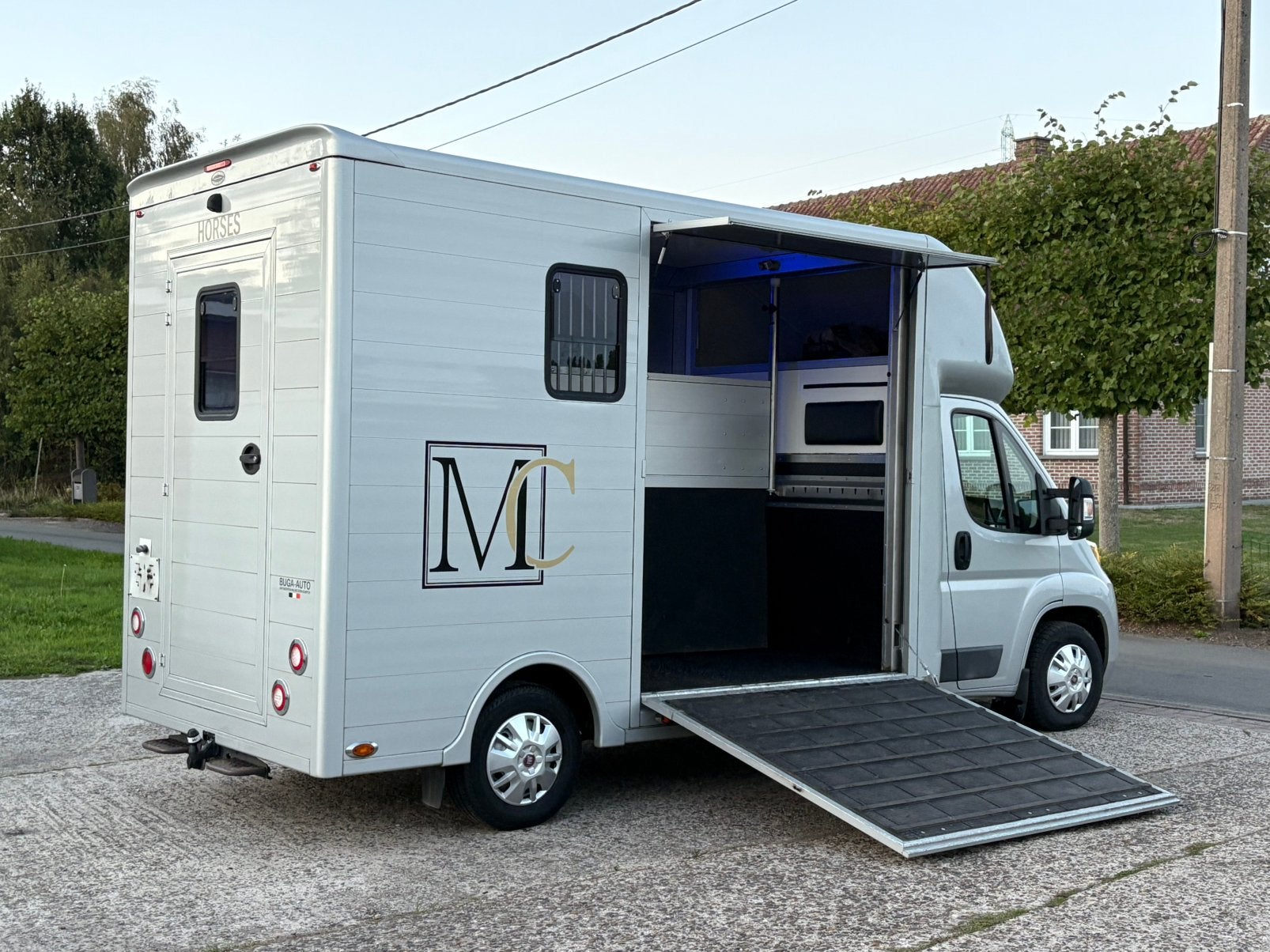 🐴Fiat Ducato 2.3D Paardencamionette Horses 2015, Dieren en Toebehoren, Ophalen, Zo goed als nieuw