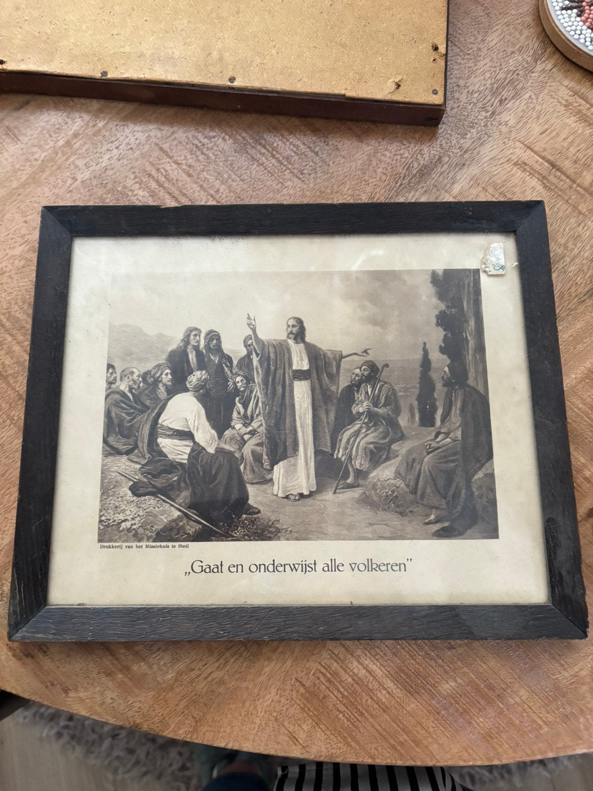 Oud schilderijtje, Antiek en Kunst, Ophalen