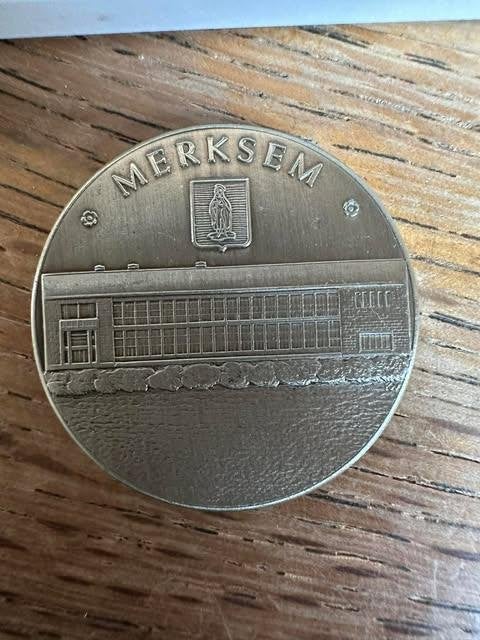 munt coin Merksem Nieuw Antwerpen 1983, Ophalen, Losse munt