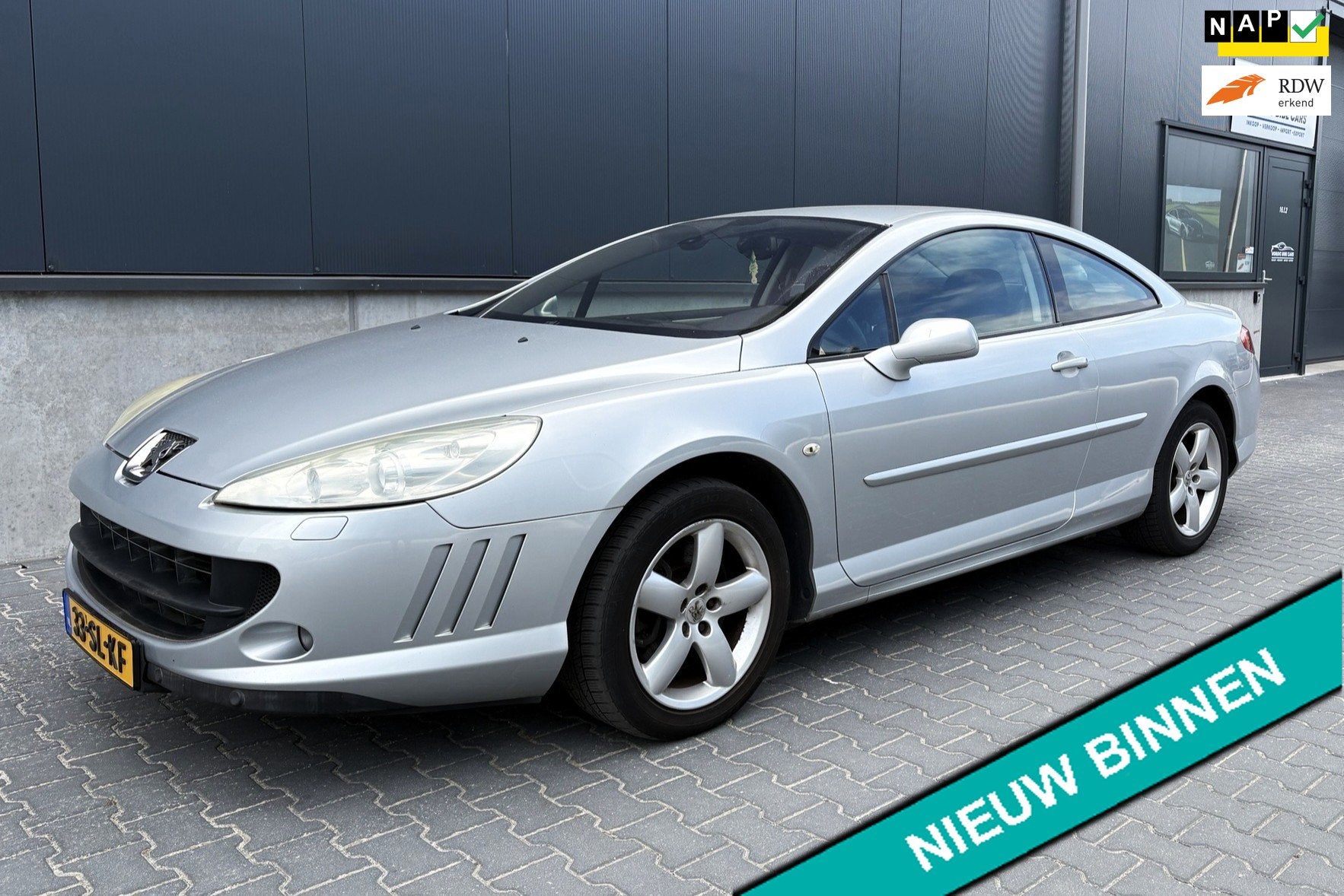 Peugeot 407 Coupé 2.2-16V Référence, Auto's, Voorwielaandrijving, Stof, 2230 cc, 4 cilinders