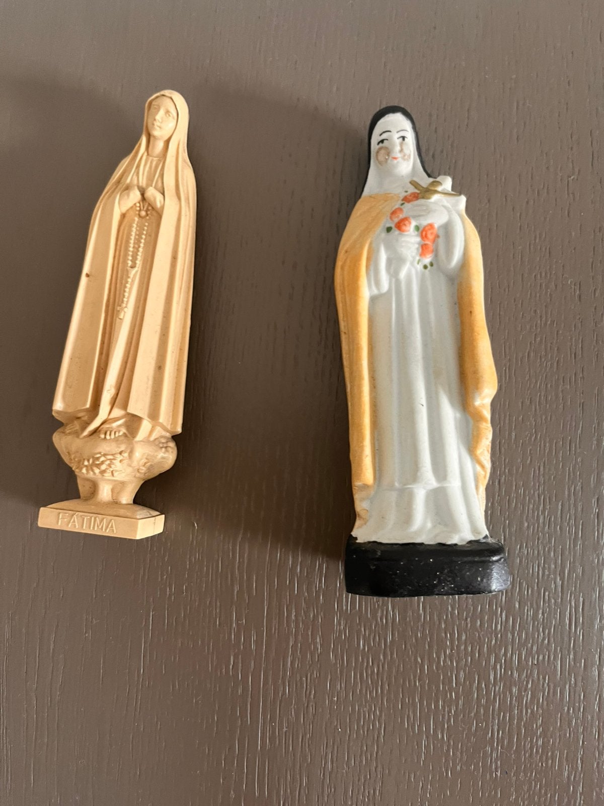 Twee kleine Maria beeldjes, Antiek en Kunst, Ophalen