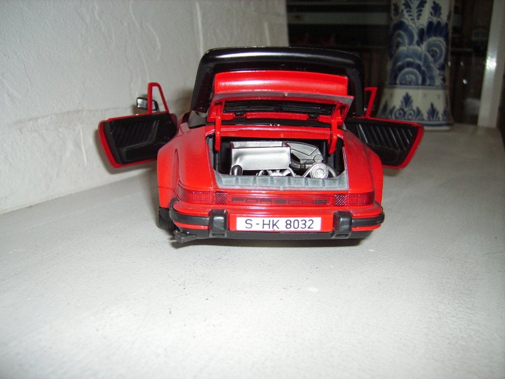 PORSCHE 911 TURBO CABRIOLET TONKA/POLISTIL 1/16, Enlèvement ou Envoi, Comme neuf, Voiture, Autres marques