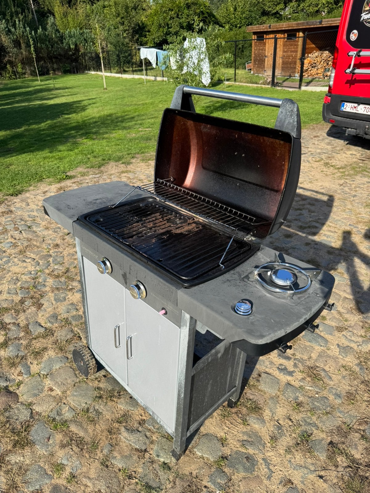 : Campingaz 2 Series Classic EXS Vario gas-BBQ, Ophalen, Gebruikt