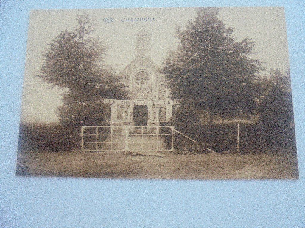 champlon-chapelle, Verzamelen, Ophalen of Verzenden, 1920 tot 1940, Ongelopen, Luxemburg