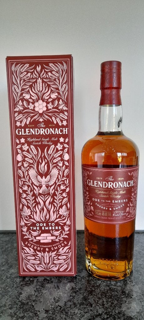 Glendronach whisky Ode to the Embres, Collections, Vins, Enlèvement ou Envoi, Neuf, Pleine