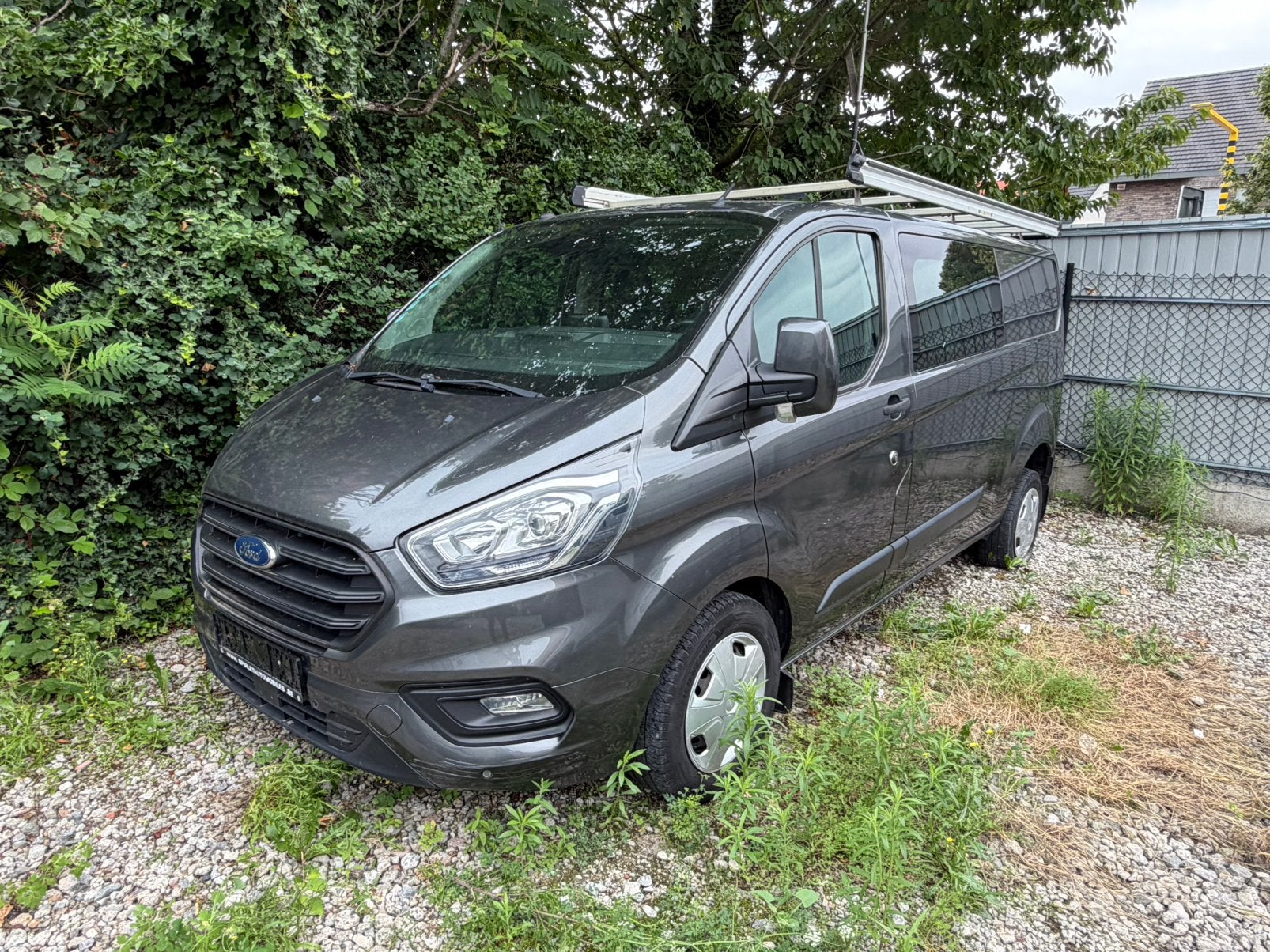 Ford transit custom 2.0TDCI double cabine 2019 200dkm, Auto's, Ford, 1998 cc, Euro 6, Bedrijf, 5 deurs